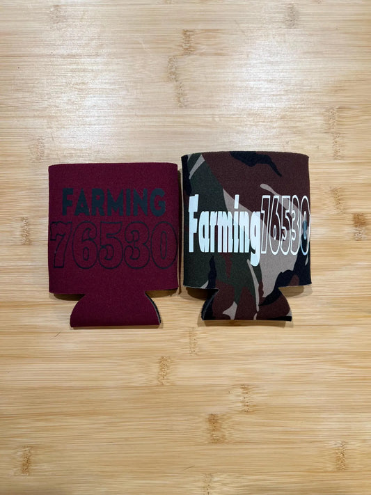 Farming Zipcode Koozie